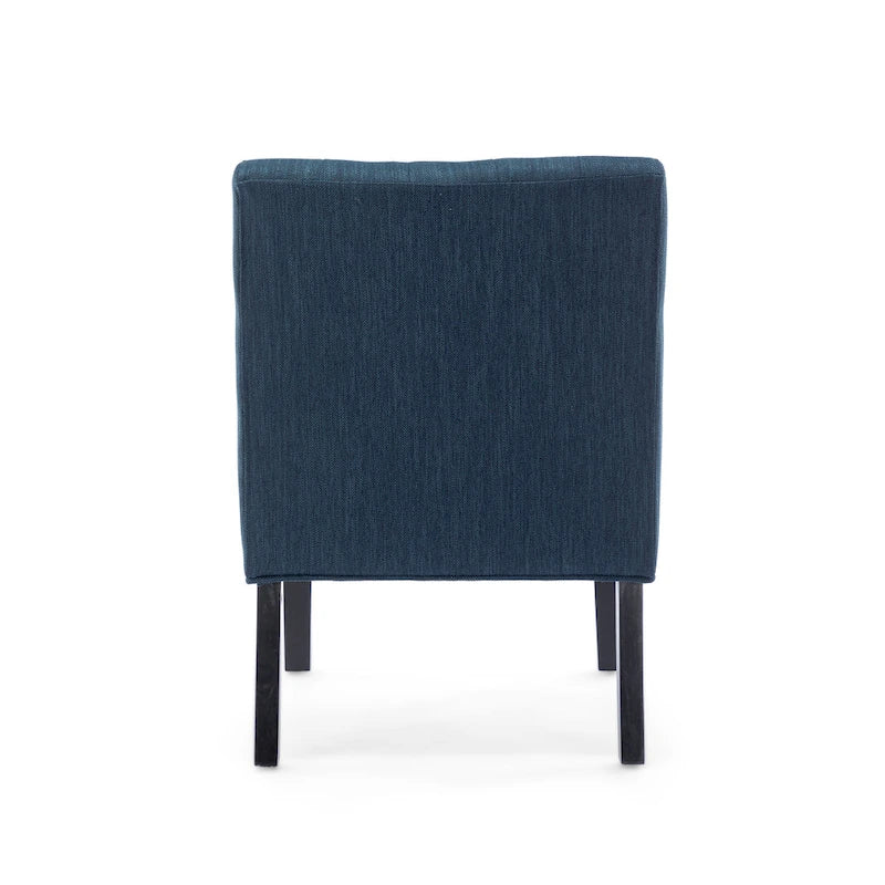 Fauteuil d'appoint capitonné en tissu Lewis par Christopher Knight Home