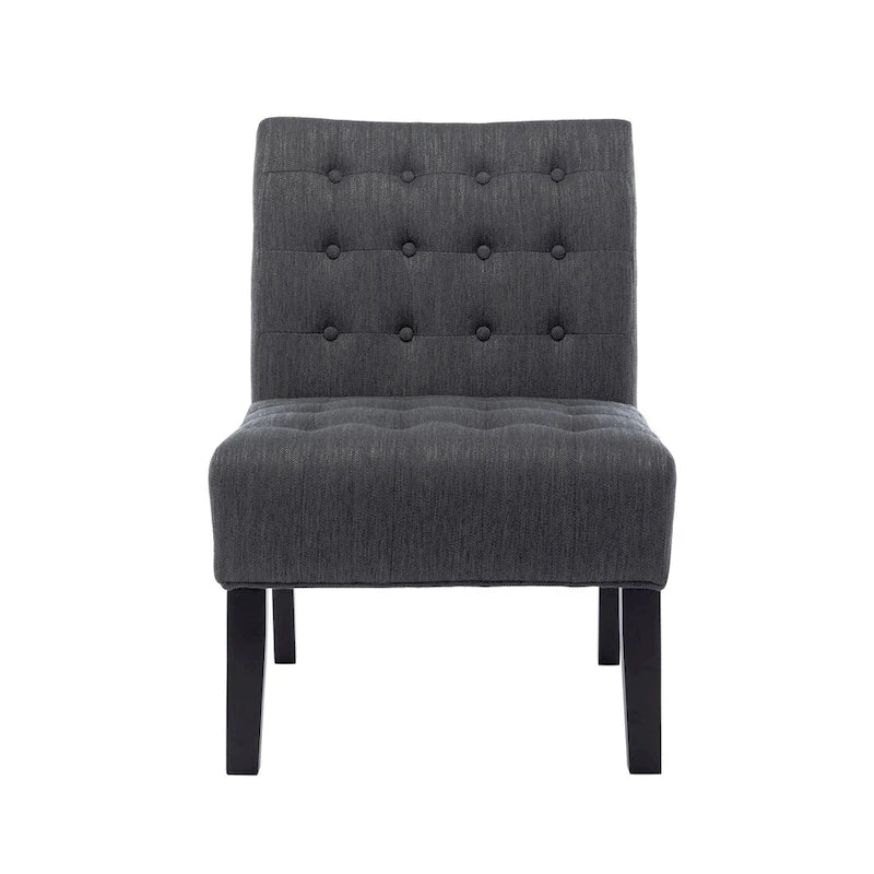Fauteuil d'appoint capitonné en tissu Lewis par Christopher Knight Home