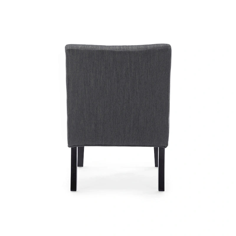Fauteuil d'appoint capitonné en tissu Lewis par Christopher Knight Home