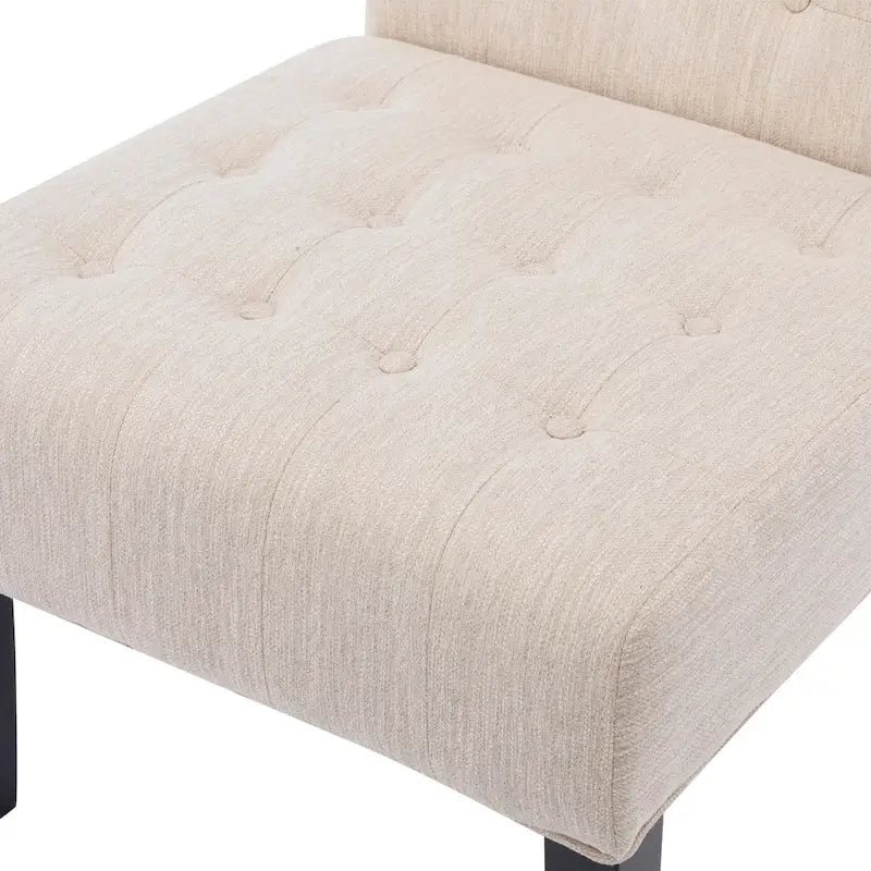 Fauteuil d'appoint capitonné en tissu Lewis par Christopher Knight Home