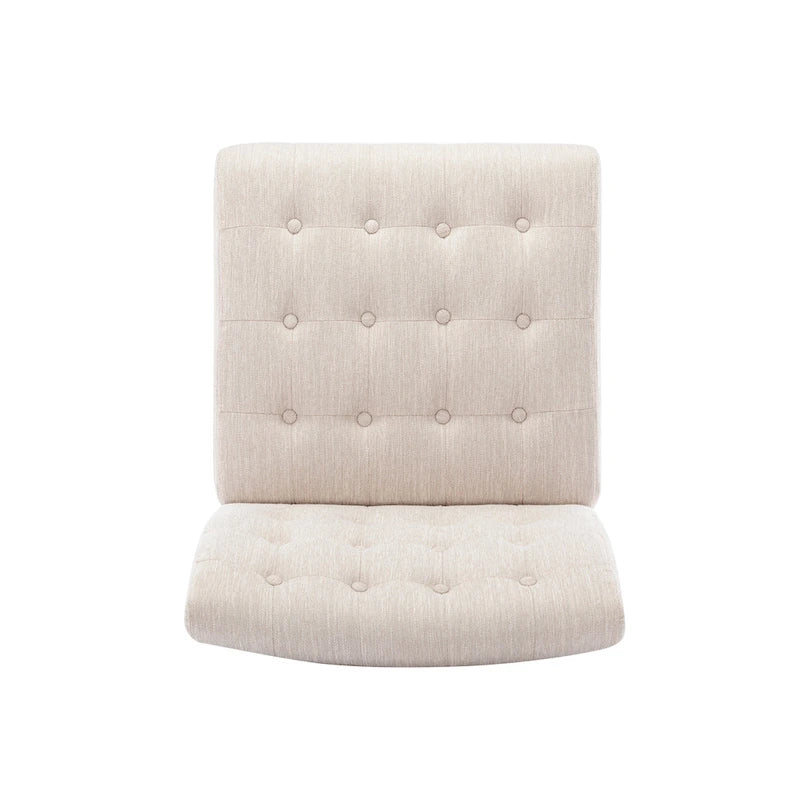 Fauteuil d'appoint capitonné en tissu Lewis par Christopher Knight Home