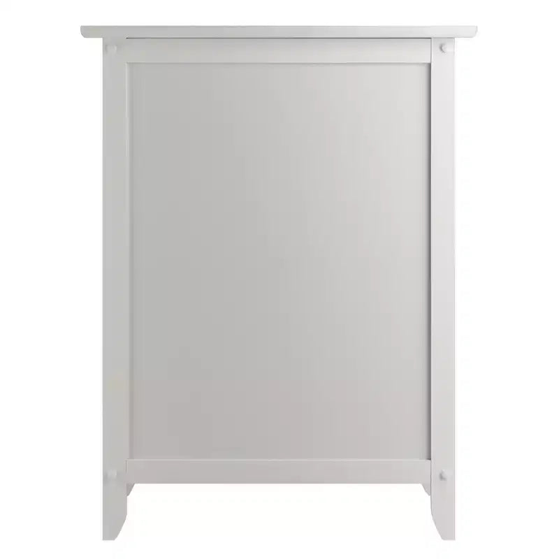 Nightstand with Drawer and Cabinet Door
