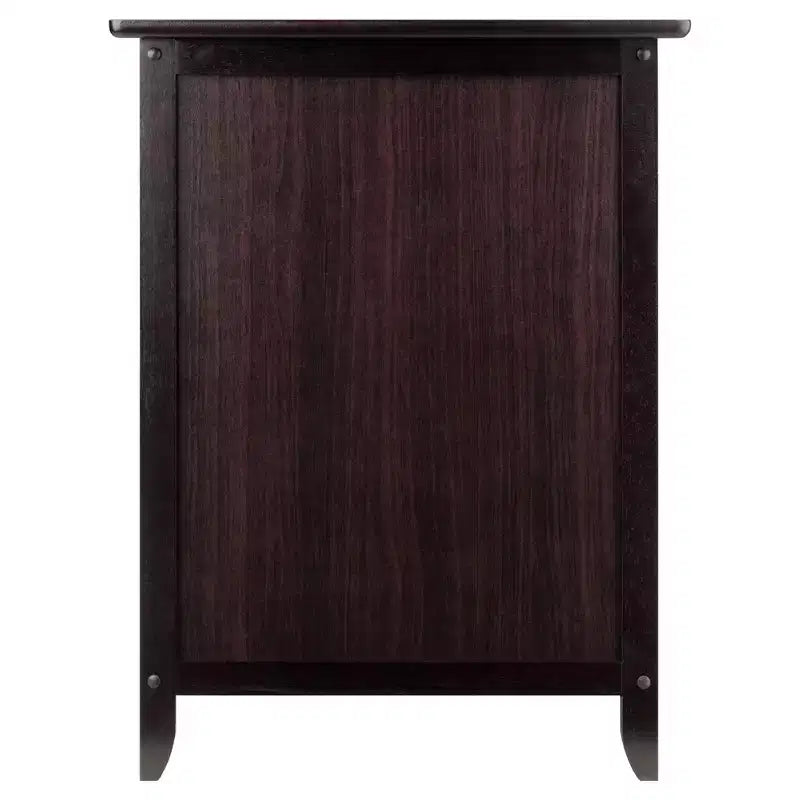 Nightstand with Drawer and Cabinet Door