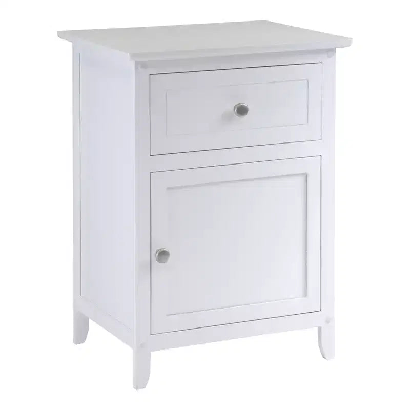 Nightstand with Drawer and Cabinet Door
