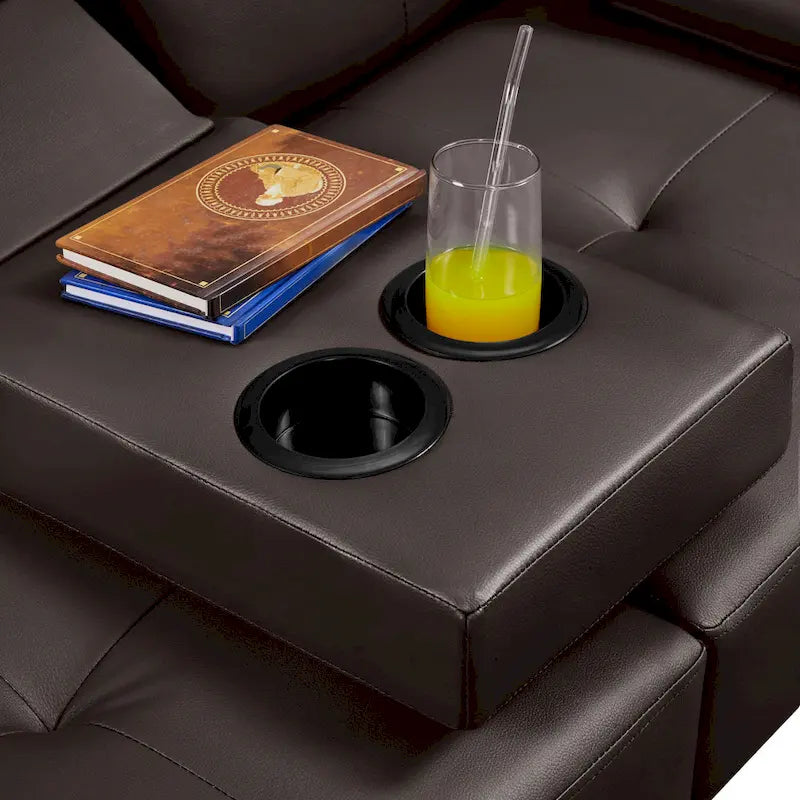 Canapé-lit convertible 3-en-1 Yaheetech en simili cuir, futon réglable